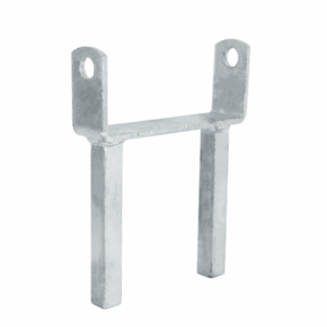 Flat Roller Bracket Twin Stem