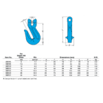 G100 Grab Hook Clevis Yoke AUSTLIFT - Image 2