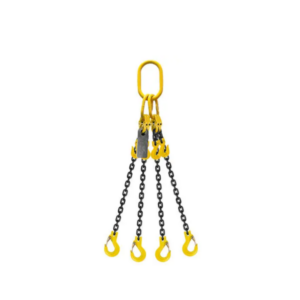 Grade 80 Chain Sling Four Leg with Clevis Grab Shortener and Clevis Sling Hook